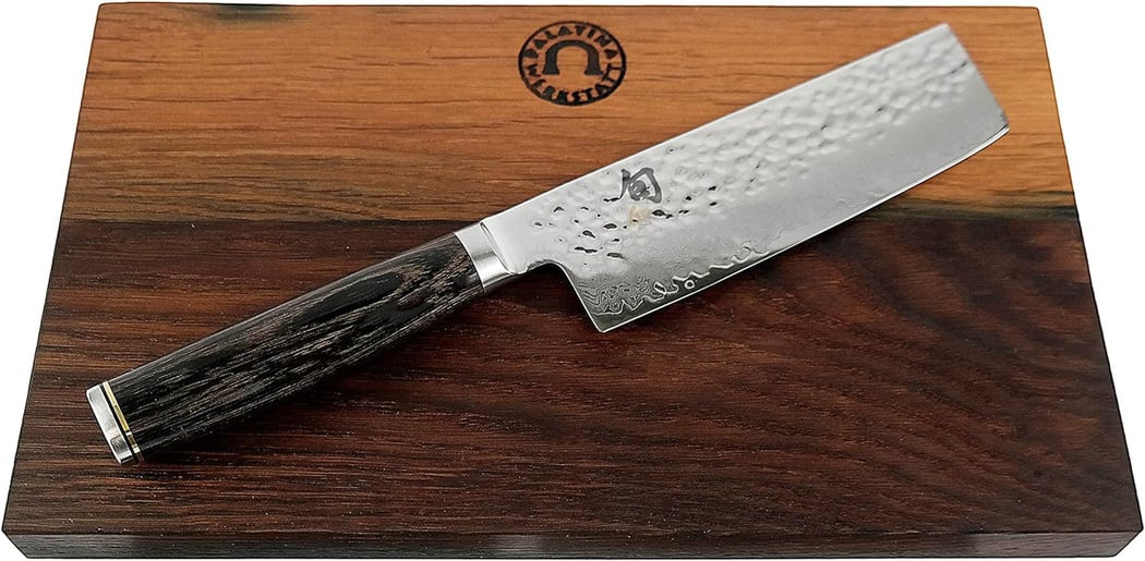 Kai SHUN Premier Tim MÄLZER | NAKIRI cuchillo de damasco japonés ultra afilado 14 cm